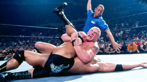 WWE History: Brock Lesnar wins his first WWE Championship