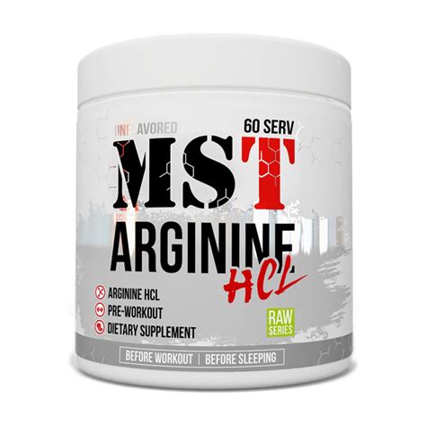 Arginine HCl от MST - чистый аргинин для пампинга