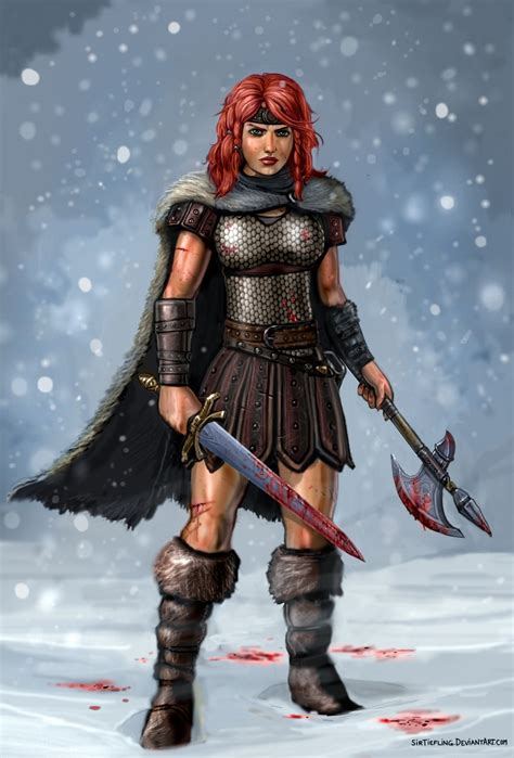 Red Sonja by SirTiefling on DeviantArt