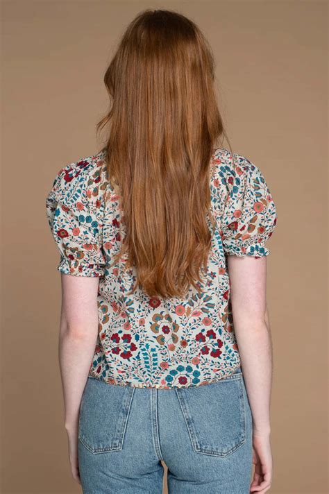 Olivia James The Label Daisy Top - Vintage Vines | Garmentory
