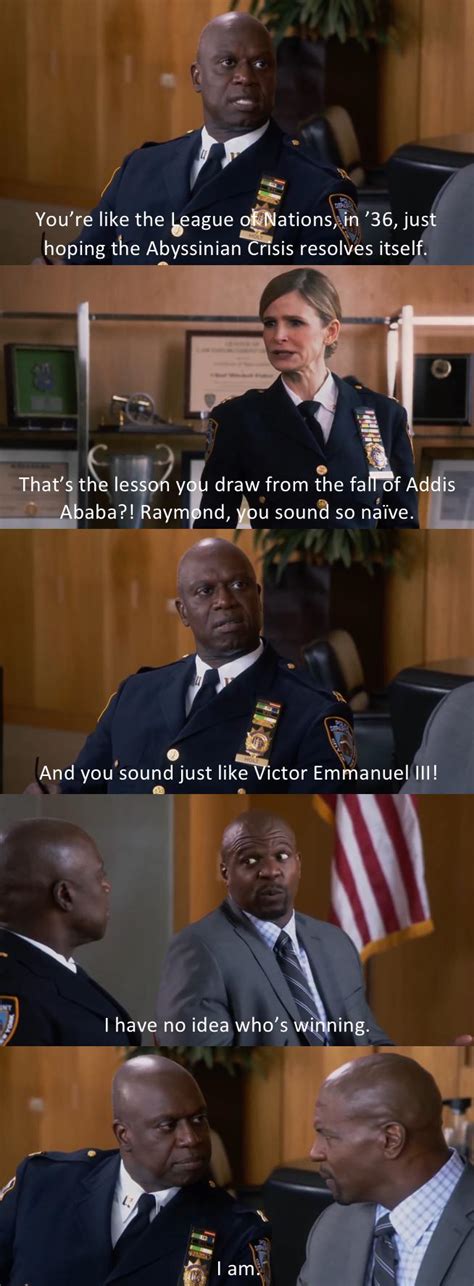 Captain Holt and Wuntch are /r/historymemes irl. : r/brooklynninenine