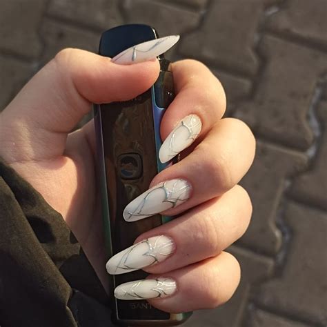 ногти миндаль | Work nails, Manicure, Nails