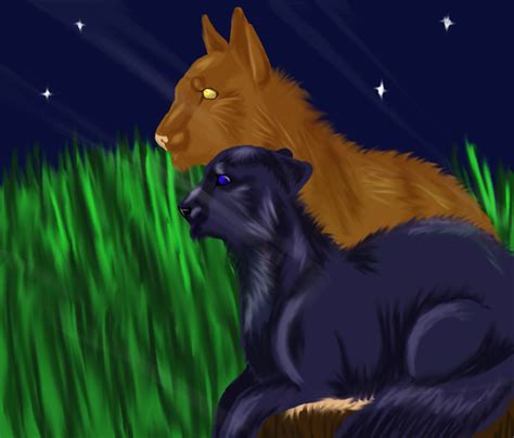 Bluestar and Oakheart by Epic-Bunneh on DeviantArt