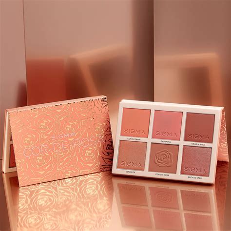 Cor-de-Rosa Blush Palette | Blush palette, Contouring and highlighting