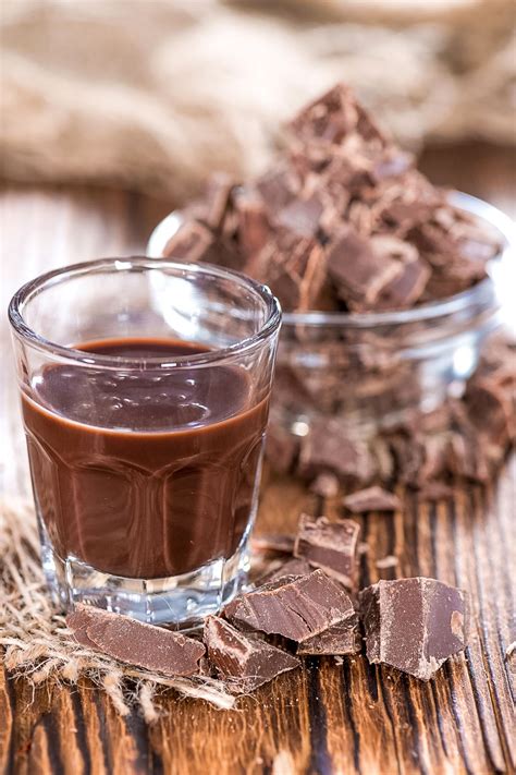 Homemade Chocolate Liqueur Recipe- The Bossy Kitchen