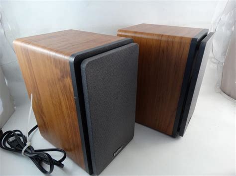 Edifier R1200 Multimedia Speaker System Bookshelf Wood Free US Shipping ...