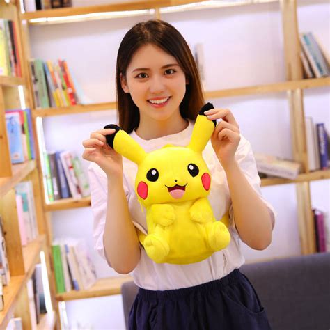 Cartoon Pokemon Pikachu Kawaii Plush Bag - KawaiiMerch.com