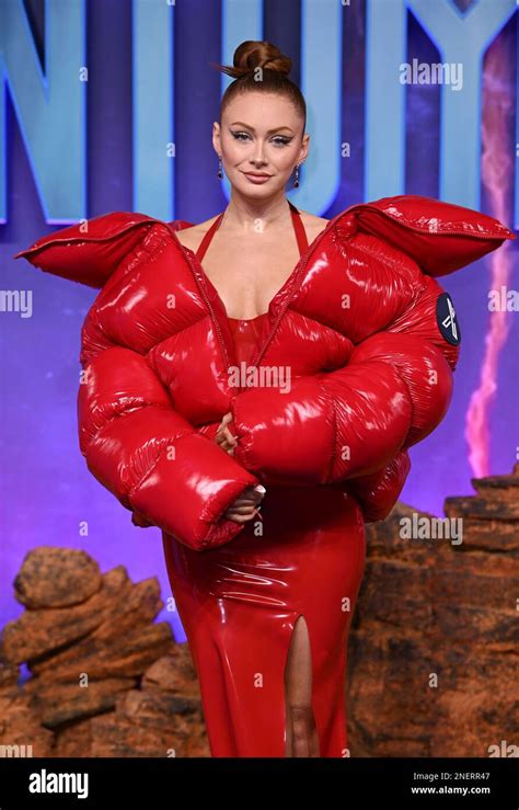 february   london uk elz  witch arriving   ant man