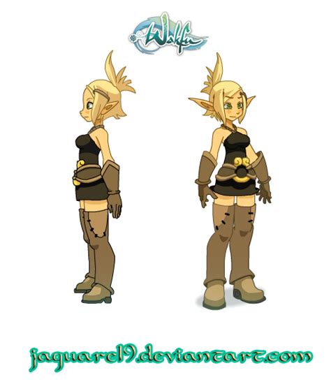 Wakfu - Evangelyne working by jaguare19 on DeviantArt
