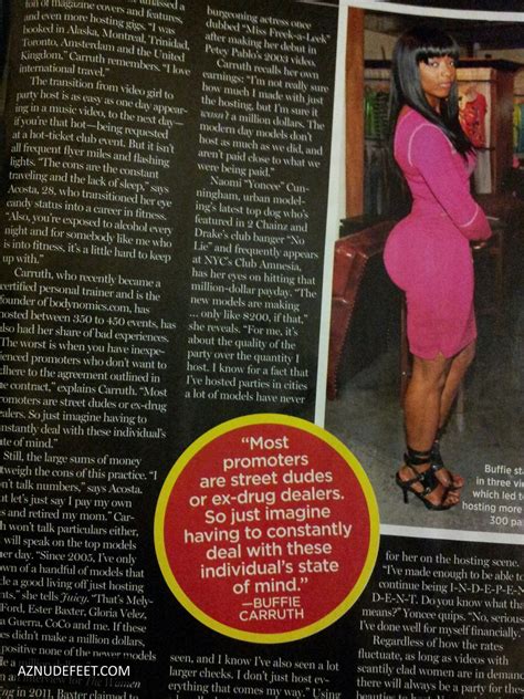 BUFFIE CARRUTH Feet - AZNudeFeet