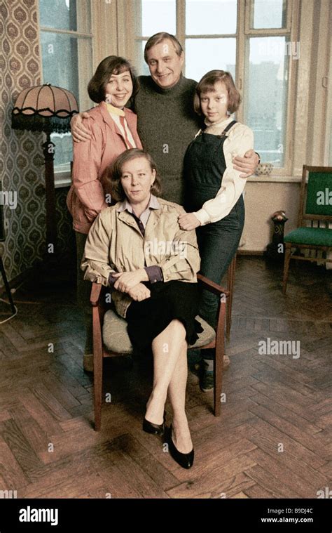 People s Artist of the U S S R actor Oleg Basilashvili of the Leningrad ...