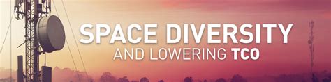 space diversity  lowering tco aviat networks