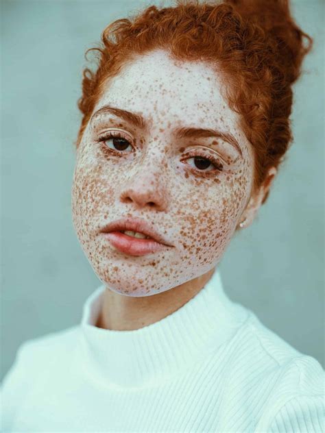 Nude Women With Freckles