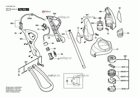 Запчасти для триммера Bosch ART 25 GSAV (0600828103) | купить в Москве ...