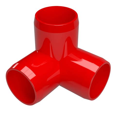 3-Way PVC Fitting Corner - Furniture Grade | FORMUFIT Premium Fittings