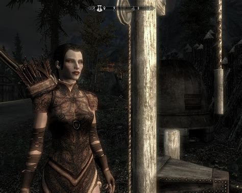 Skyrim » Легкая эльфийская броня