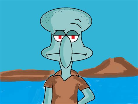 spongebob squarepants squidward tentacles  ai abella  deviantart