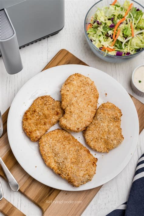 Crispy Air Fryer Fried Chicken Breast | Air Frying Foodie