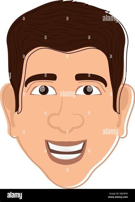 isolated man cartoon stock vector image art alamy