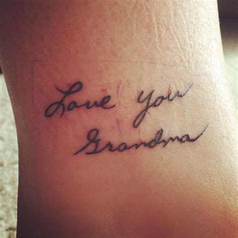 tattoo for grandma who passed away 8
