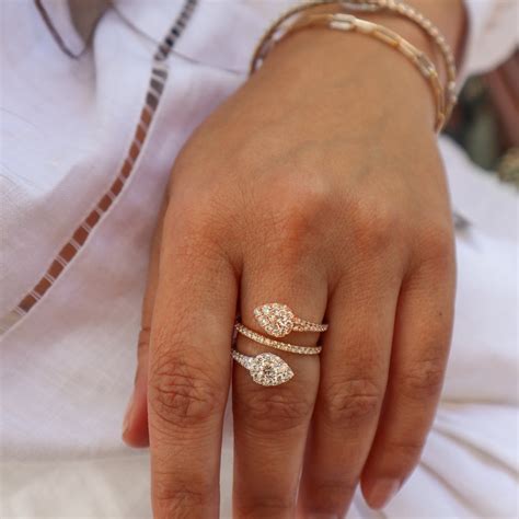 diamond wrap  ring nicholas haywood jewellery concierge
