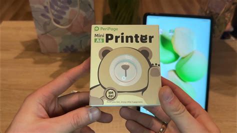 PeriPage Mini Inkless Thermal Printer - unboxing and first test. What a ...