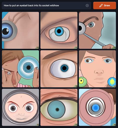 How to put an eyeball back into its socket : r/wikihowAI