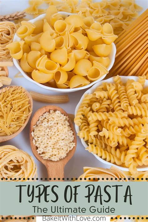 Types of Pasta: Ultimate Guide To Pasta Varieties