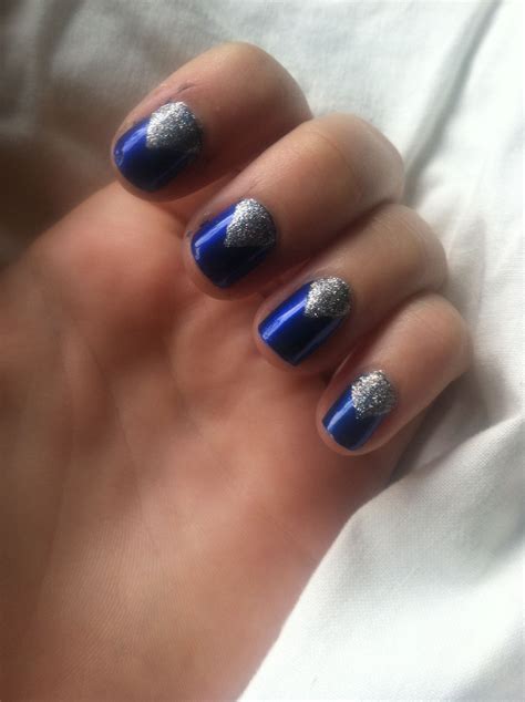 Homecoming Nail. Easy DIY nail design! Creative Nail Designs, Diy Nail ...