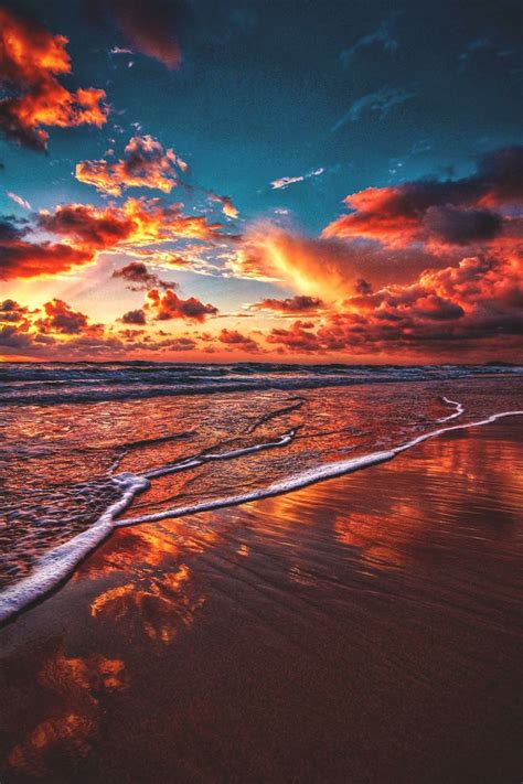 Sunset at Broadbeach, Queensland, Australia