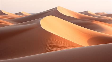 Premium AI Image | sand dunes in the desert