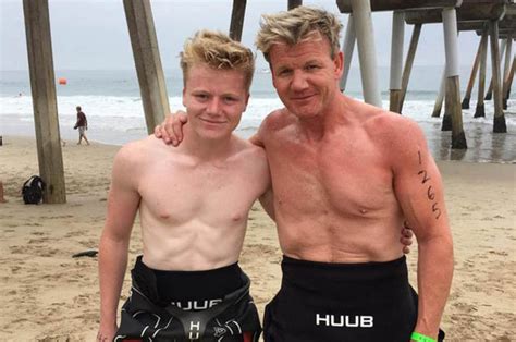 That's Officer Ramsay, to you: Chef Gordon's son set to join Marines ...