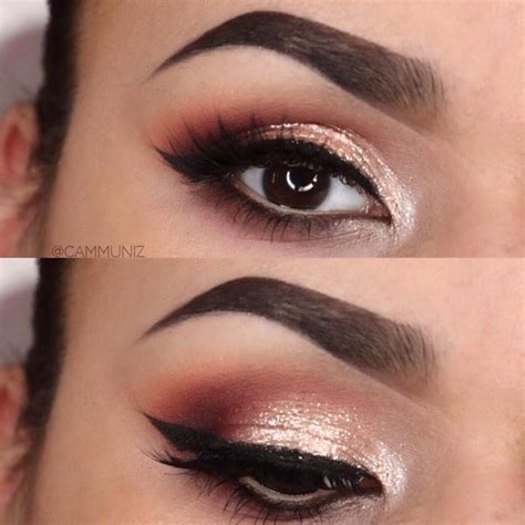 Пин от пользователя Katherine T на доске Hair/Makeup | Макияж для карих ...