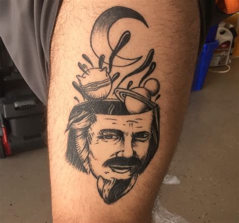 Alan Watts/Psychonaut Tattoo done by Al Fliction @ Harbourside Event ...