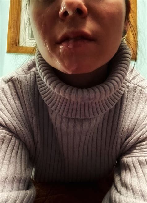 After this he continued to fuck me He loves seeing me covered in cum f