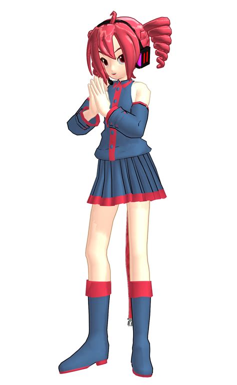 Kasane teto project diva mmd model - flexiopm