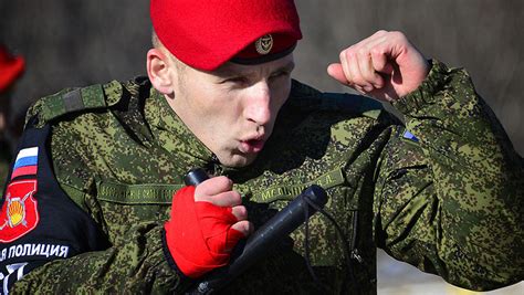 Training of newly formed Russian Military Police. [895 X 505] : r ...