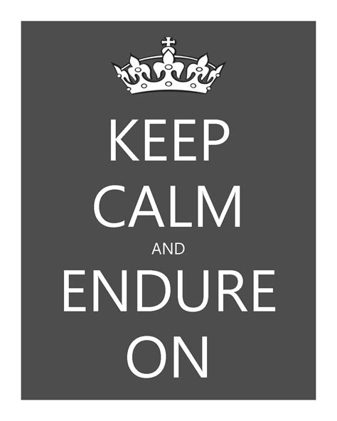 Allegorically Speaking: Keep Calm