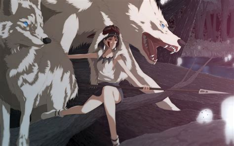 Princess Mononoke HD Wallpaper: Nature's Guardians