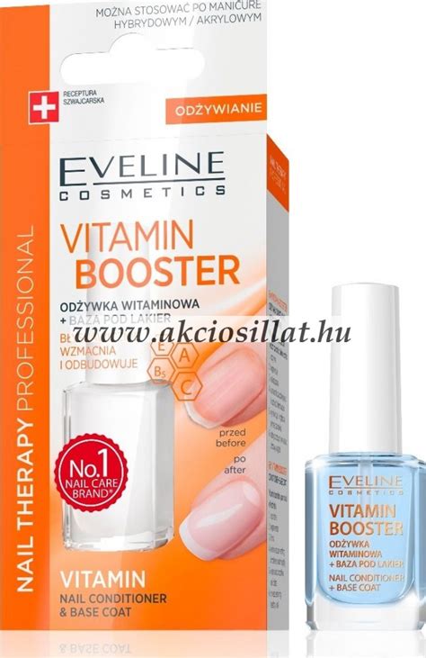 Eveline Nail Therapy 6in1 Vitamin Booster vitaminos körömerősítő széru