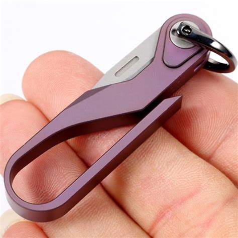 Keychain Knife Titanium Mini Pocket EDC Knife-Edcgearzone.com