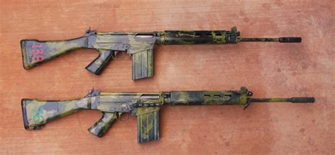 FAL Tutorial: RSA & Rhodesian FAL Camouflage & Distressing. – Arizona ...