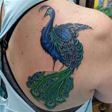 50 Best Peacock Tattoos