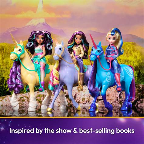 Unicorn Academy, Ava Doll with Highlighted Hair, 7 Fashion Accessories