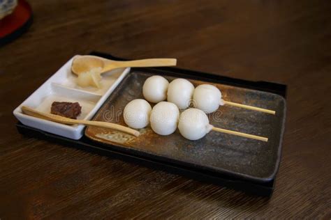 Dango Japanese Sweet Dessert Stock Image - Image of flour, dango: 147282985