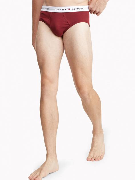 Мужские трусы Tommy Hilfiger брифы 1159762671 (Зеленый/Красный/Синий, S ...