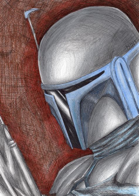 Jango Fett - Fan Drawing by Oswulf on DeviantArt