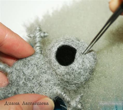 Сухое валяние из шерсти, мастер класс игрушки. Кот летяга / Валяние из ...