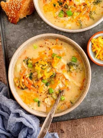 Chicken Broccoli Cheddar Soup – Real Food with Sarah