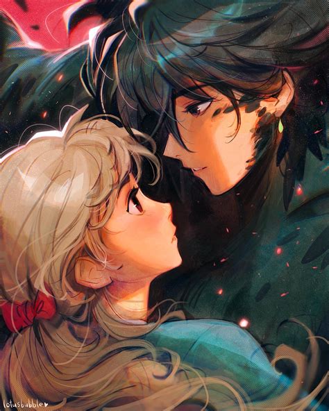Фото Софи Хаттер / Sophie Hatter и Хаул / Howl из аниме Ходячий замок ...